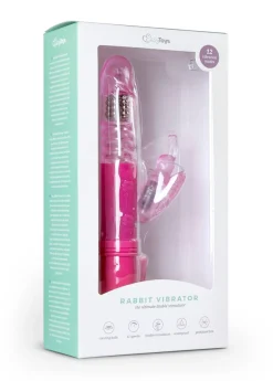 EasyToys - Vibromasseur rabbit papillon - Rose