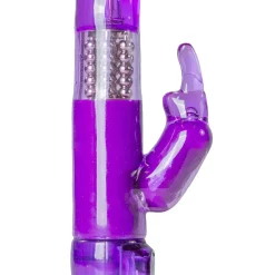 EasyToys - Vibro rabbit avec billes rotatives - Violet