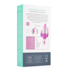 EasyToys - Vibro rabbit avec simulateur anal et clitoridien - Rose