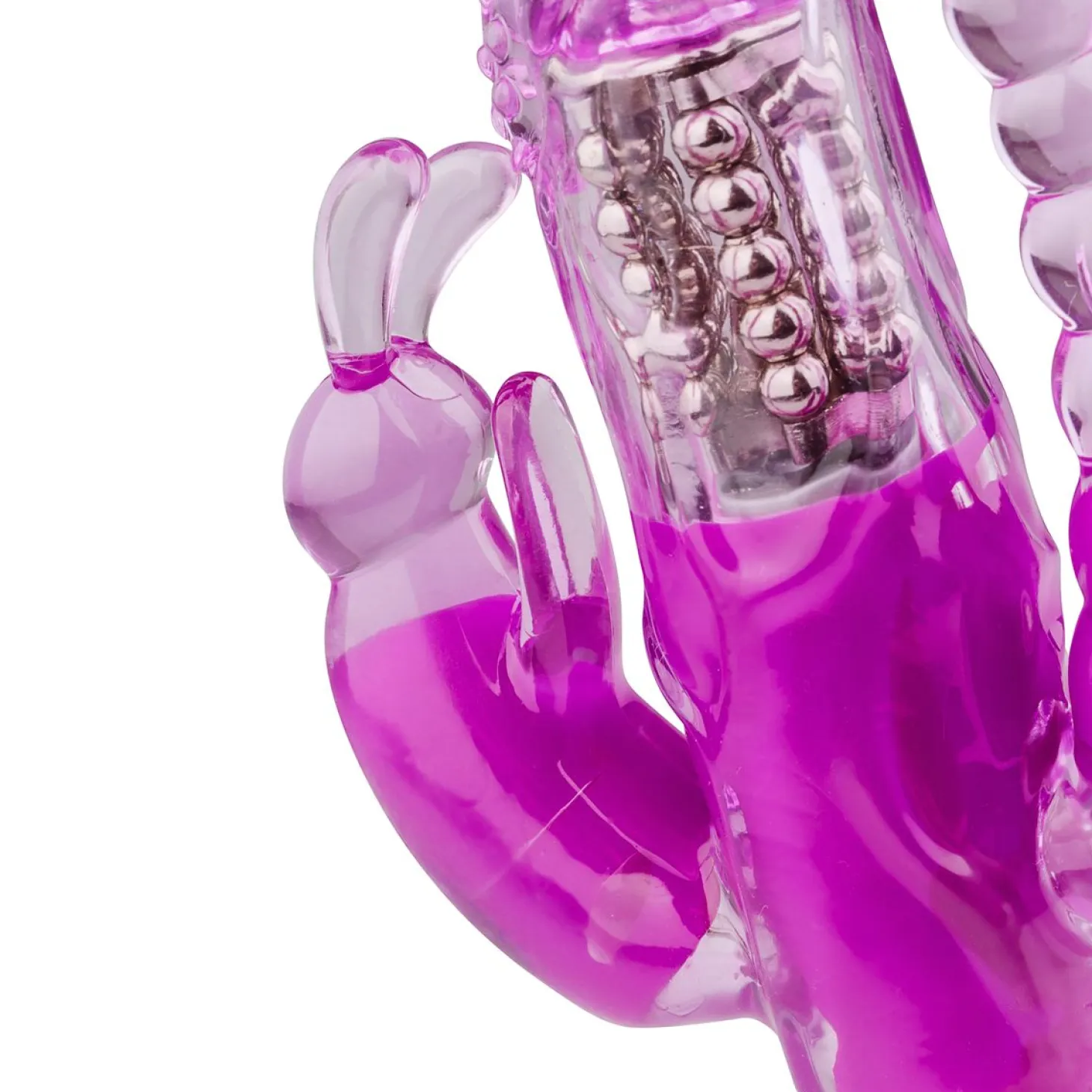 EasyToys - Vibro rabbit avec simulateur anal et clitoridien - Rose
