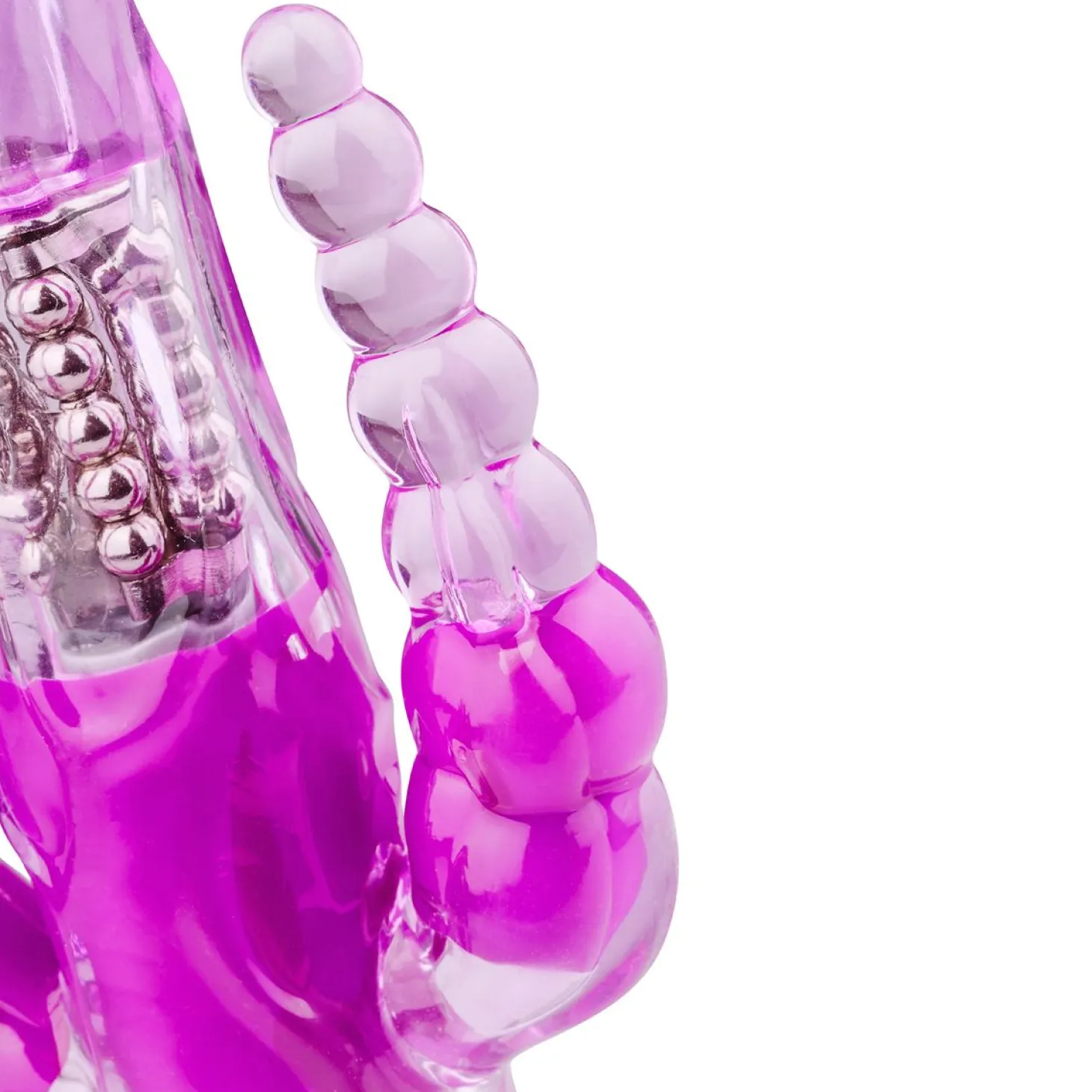 EasyToys - Vibro rabbit avec simulateur anal et clitoridien - Rose