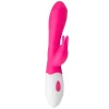 EasyToys - Vibro rabbit - Rose/Blanc