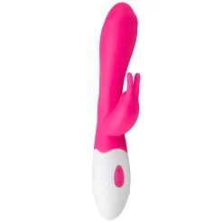 EasyToys - Vibro rabbit - Rose/Blanc