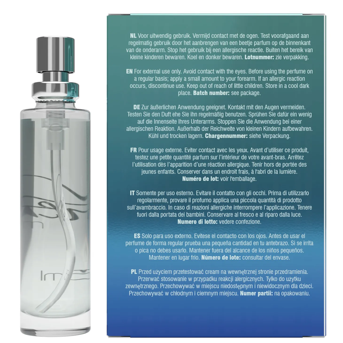 Eau de toilette avec phéromones PheroMen