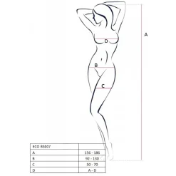 ECO Passion - BS007 Bodystocking - Blanc