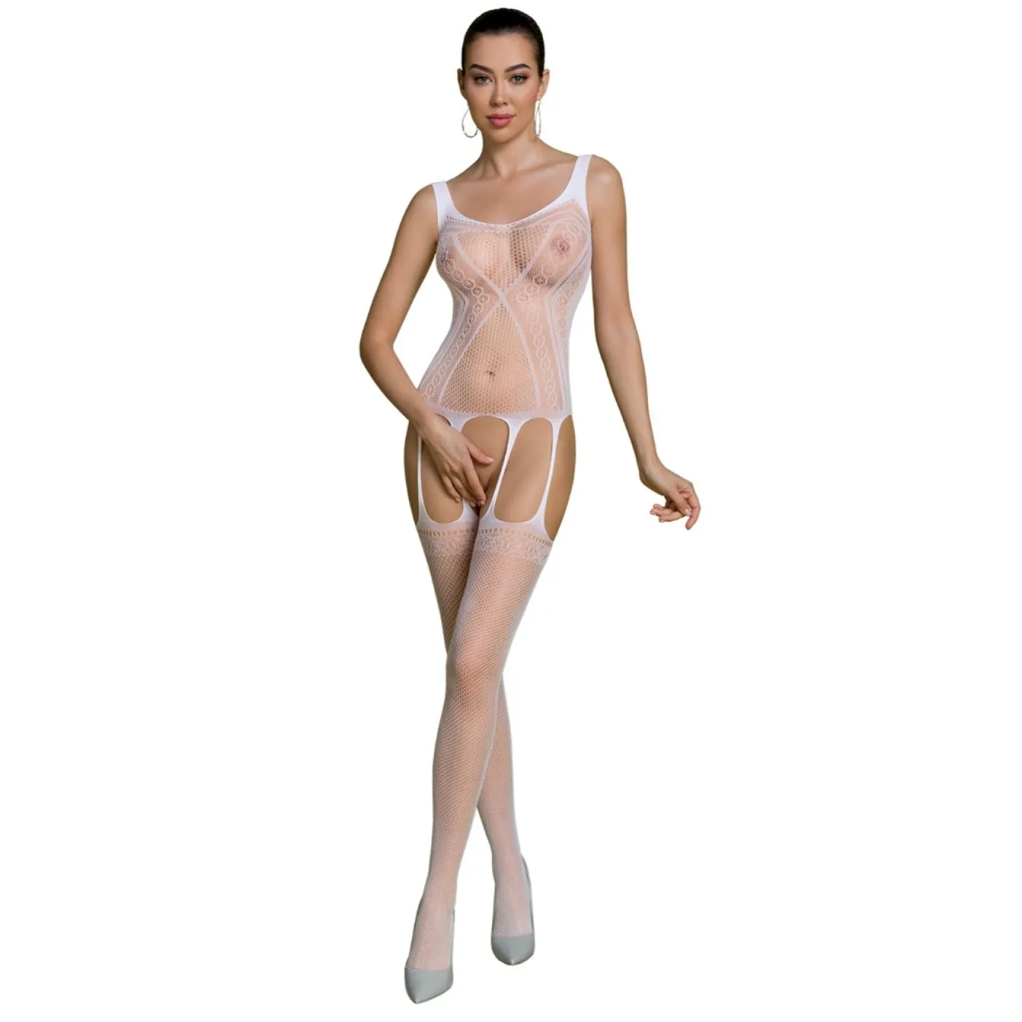 ECO Passion - BS007 Bodystocking - Blanc
