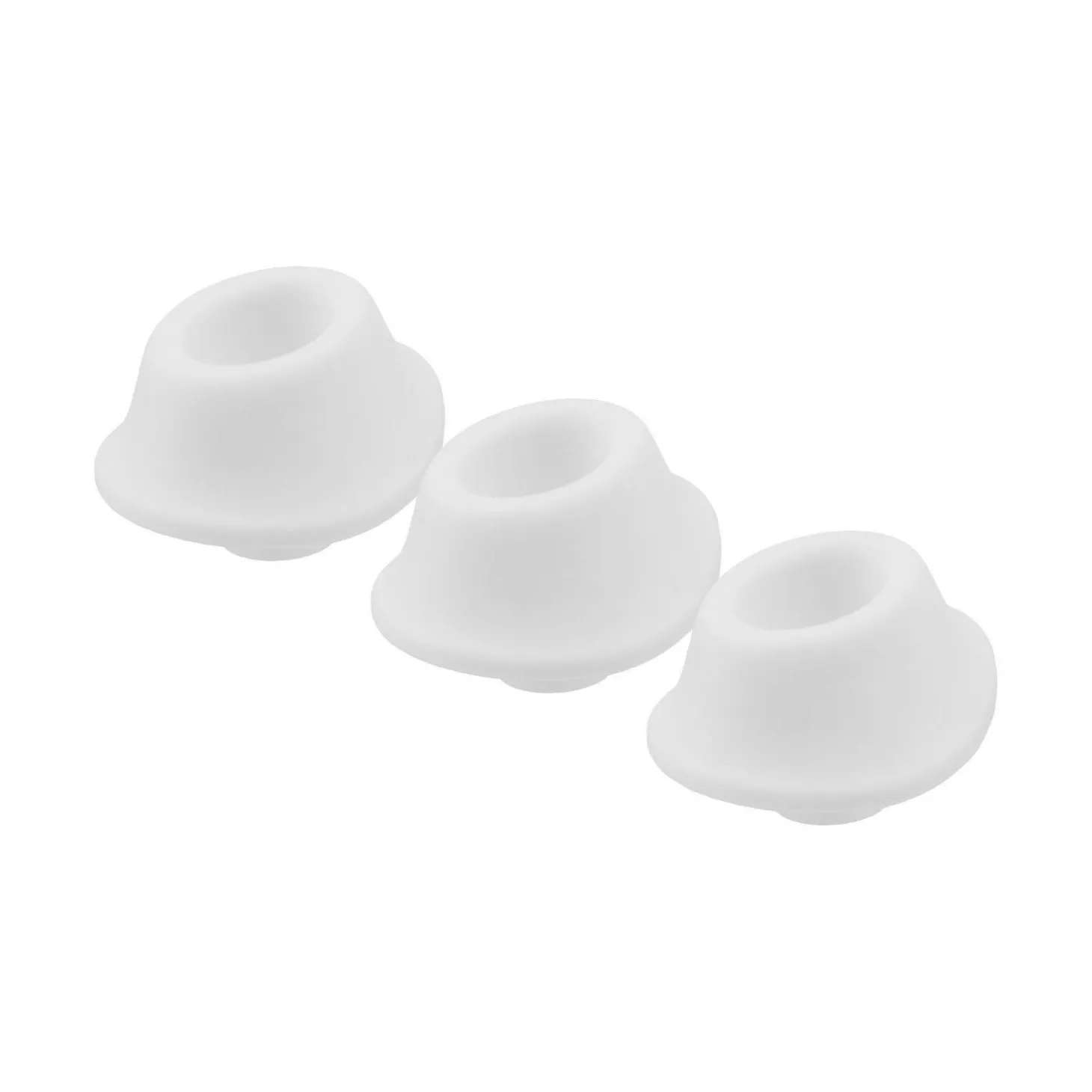 Embouts de rechange pour le Womanizer Premium/Starlet 2/Liberty - Taille M -Blanc- 3 Pièces -