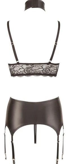 Ensemble Bondage et porte-jarretelle
