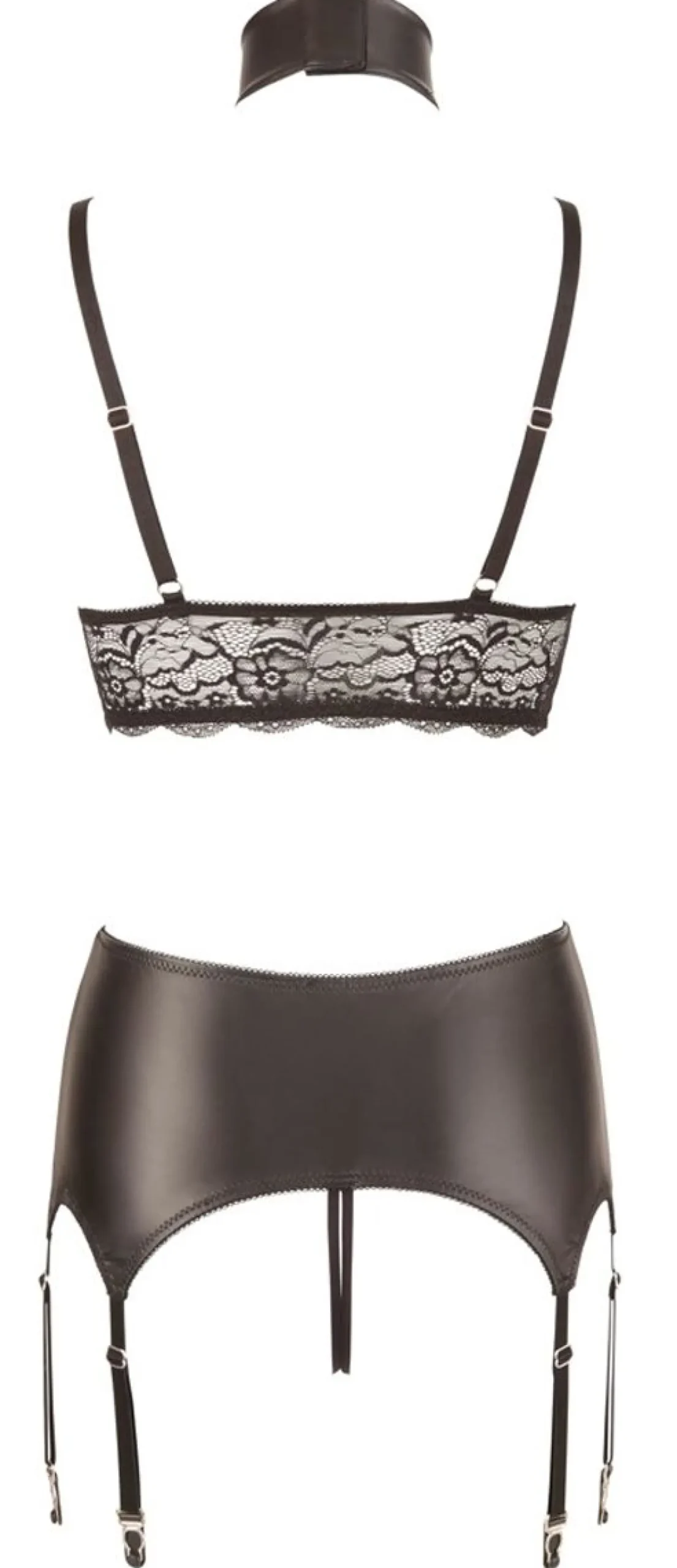 Ensemble Bondage et porte-jarretelle