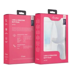 Ensemble plug anal vibrant et lubrifiant Easy Choice