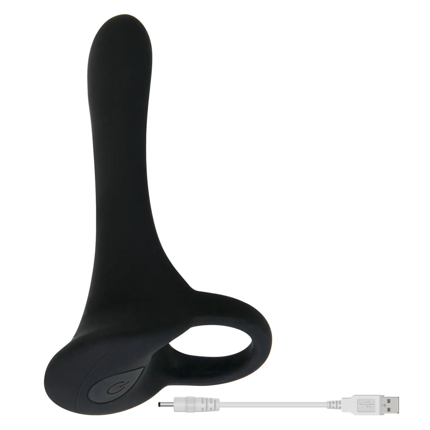Evolved - Cock Armor Cockring Vibrant - Noir