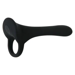 Evolved - Cock Armor Cockring Vibrant - Noir