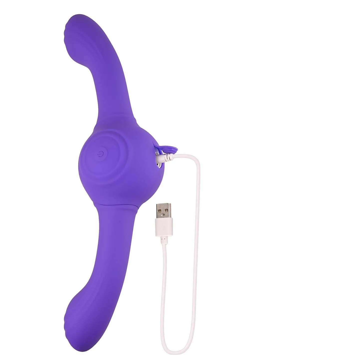 Evolved - Notre Vibromasseur Gyro Vibe à Double Extrémité - Violet