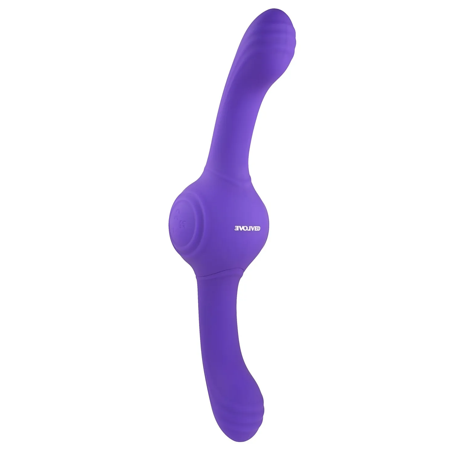 Evolved - Notre Vibromasseur Gyro Vibe à Double Extrémité - Violet