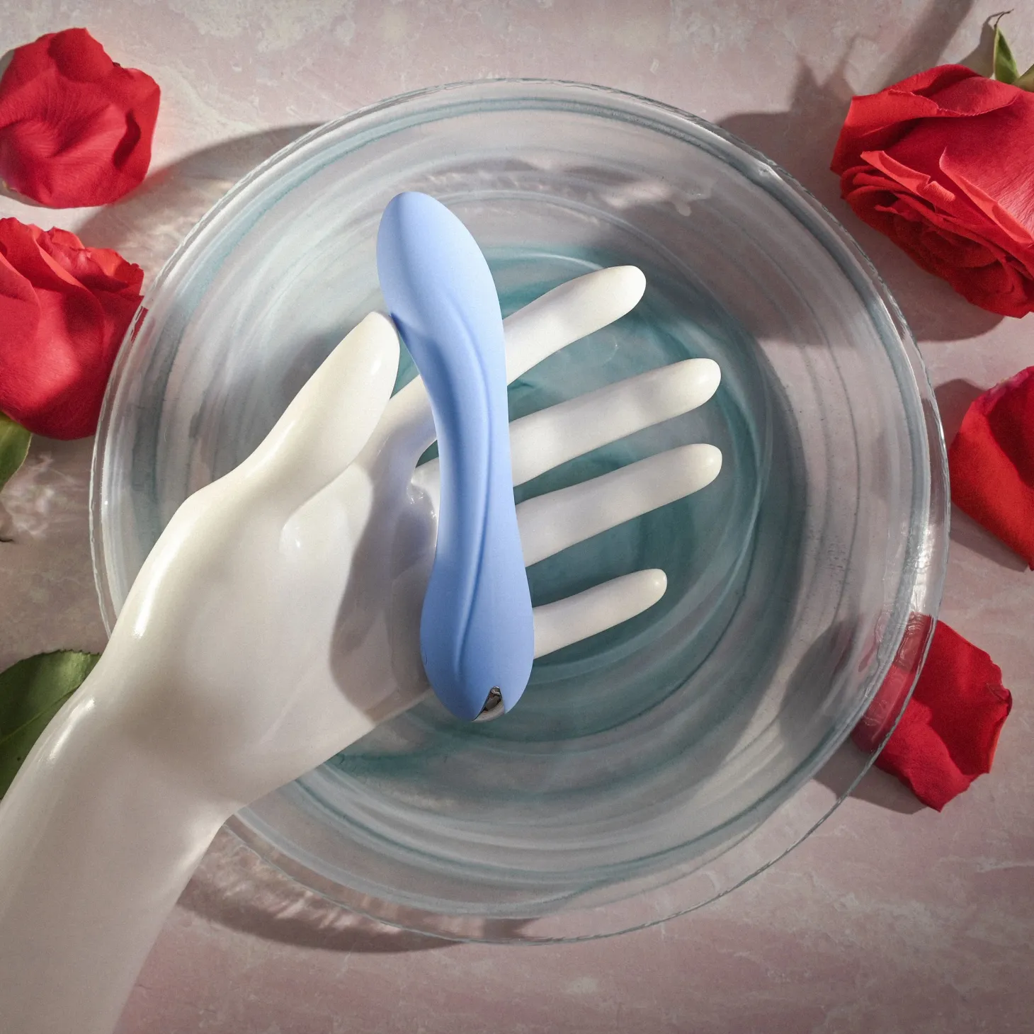 Evolved - Vibromasseur Blue Crush pour le point G - Bleu