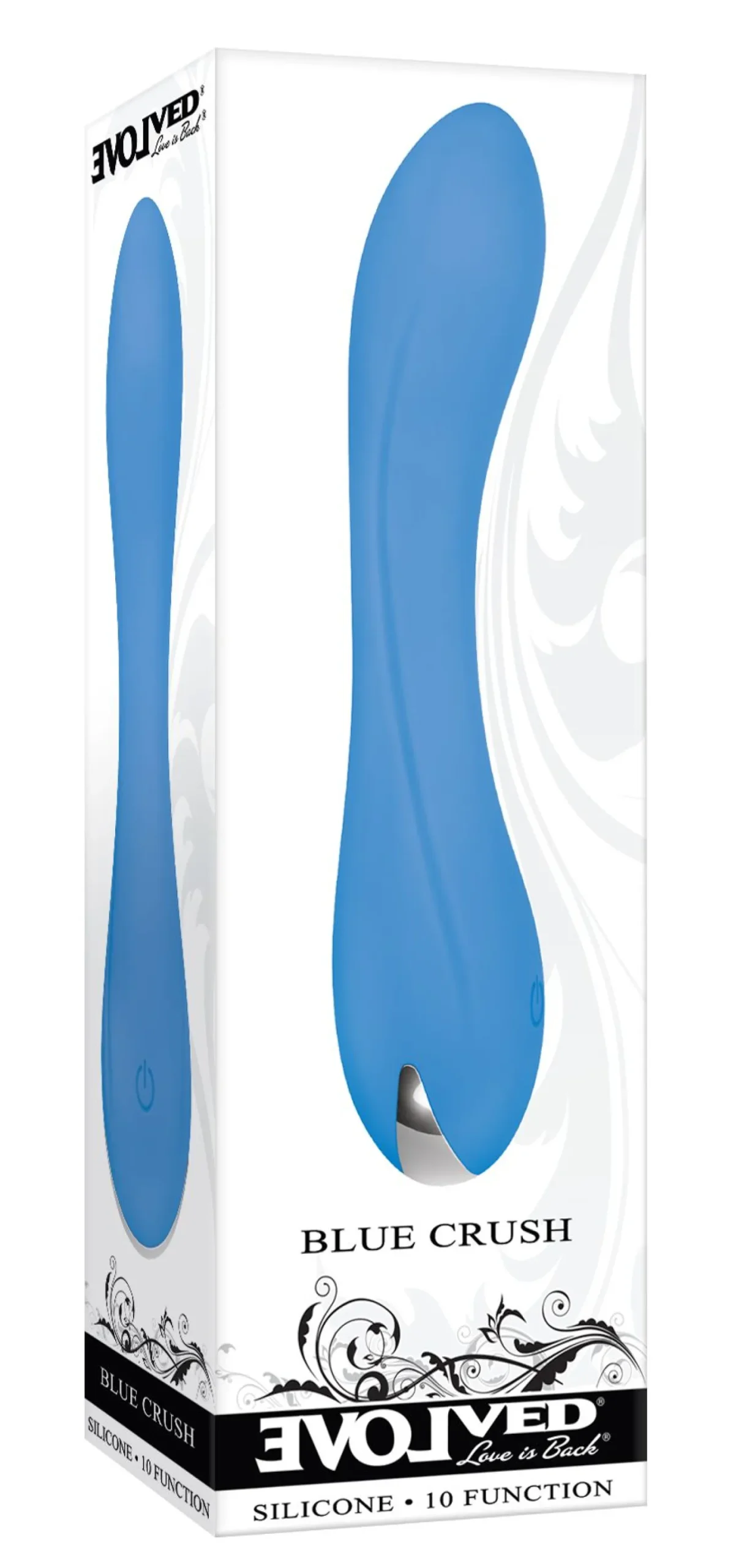 Evolved - Vibromasseur Blue Crush pour le point G - Bleu