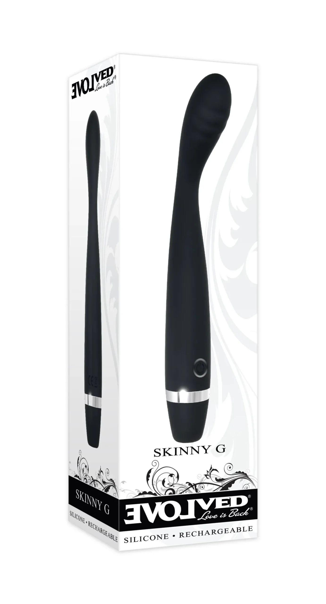 Evolved - Vibromasseur fin point G - Noir
