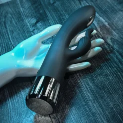 Evolved - Vibromasseur Heat Up and Chill Rabbit - Noir