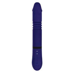 Evolved - Vibromasseur Lapin Tout en Un - Bleu Royal