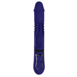 Evolved - Vibromasseur Lapin Tout en Un - Bleu Royal