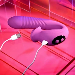 Evolved - Vibromasseur Rabbit Deep Ecstasy - Magenta