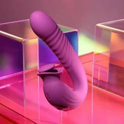 Evolved - Vibromasseur Rabbit Deep Ecstasy - Magenta