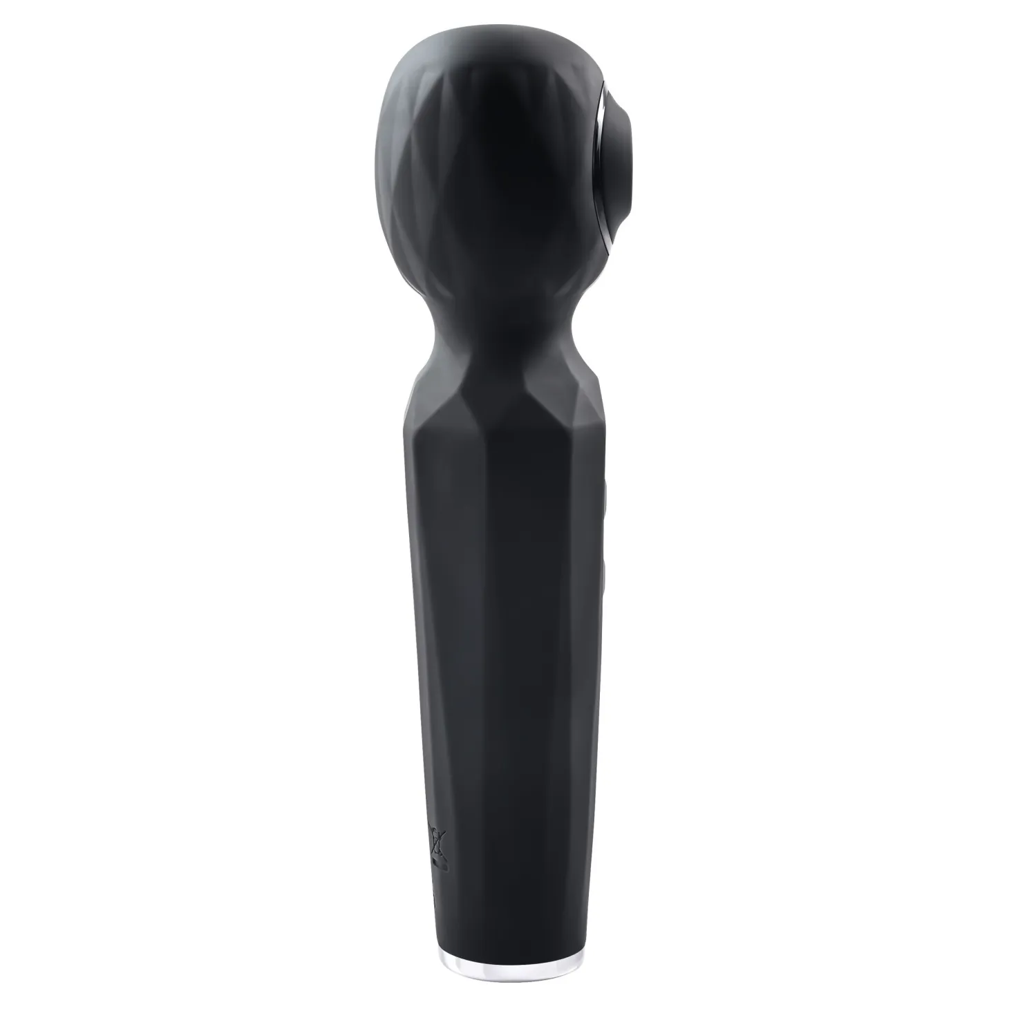Evolved - Vibromasseur Rainbow Sucker Wand - Noir
