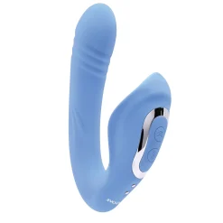 Evolved - Vibromasseur Tap and Trust - Bleu clair