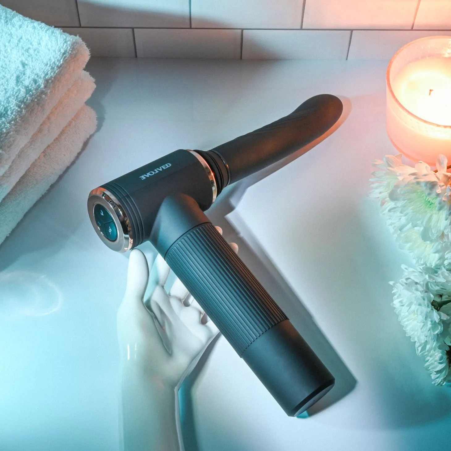 Evolved - Vibromasseur Too Hot To Handle - Noir