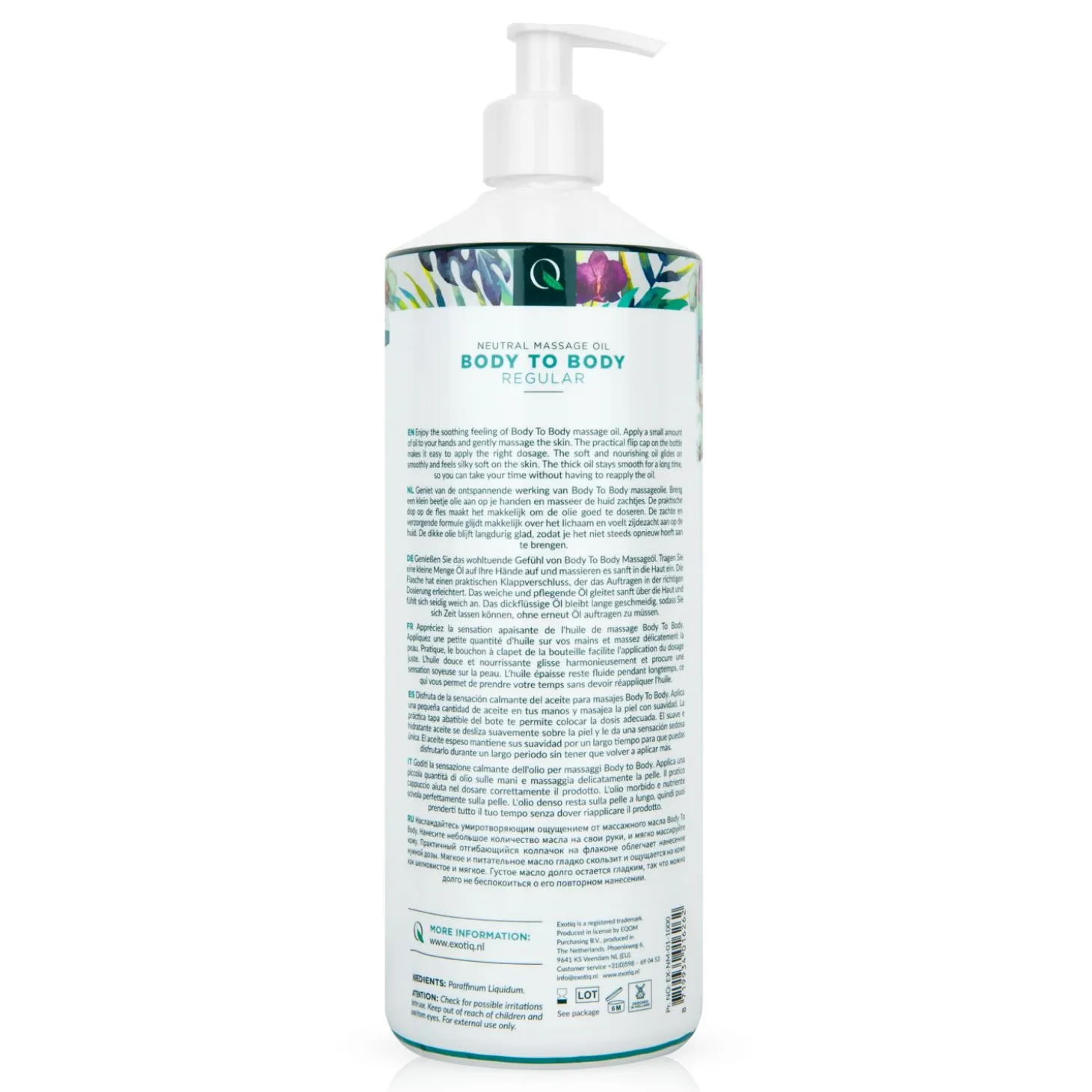Exotiq Huile Corporelle Body To Body – 1L