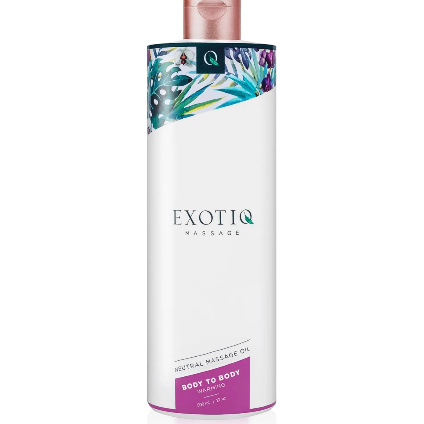Exotiq - Huile de massage chauffante Body To Body - 500 ml