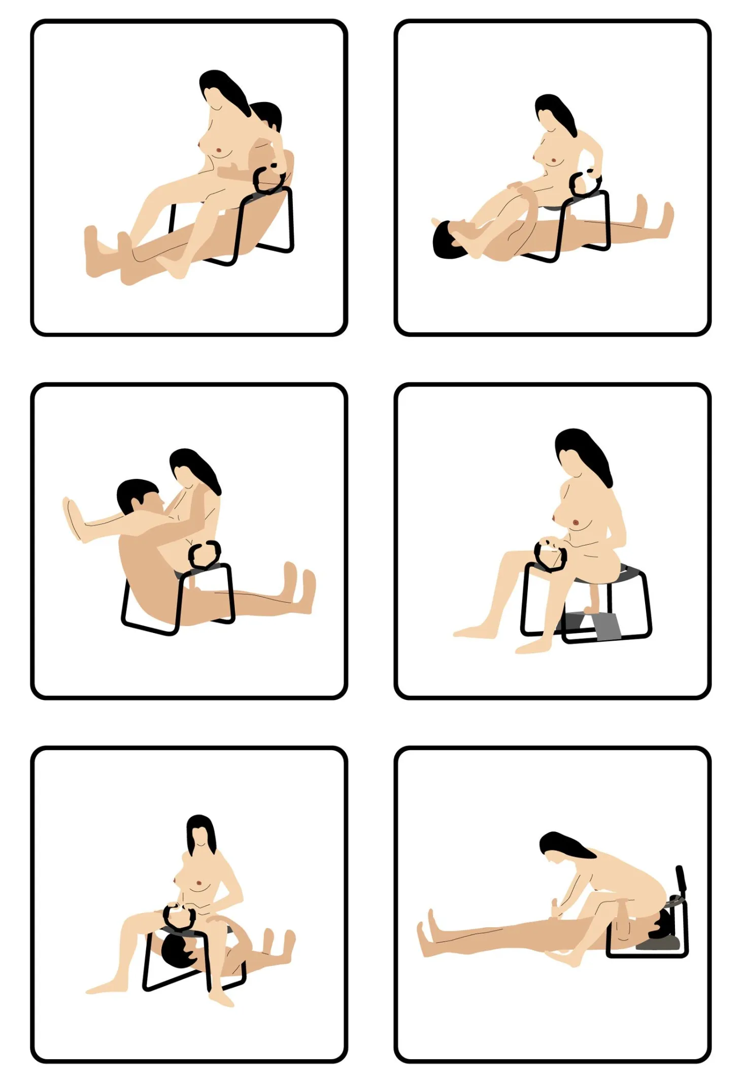 EZ-Ride - Fauteuil de positions sexuelles pour couple