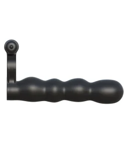 Fantasy C-ringz Cockring & gode Posable Partner Double Penetrator Noir
