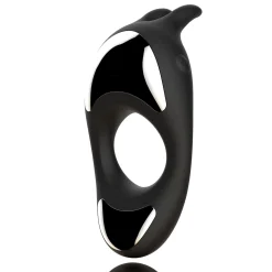 FeelzToys - Zeus Dual Vibe Cock Ring Black