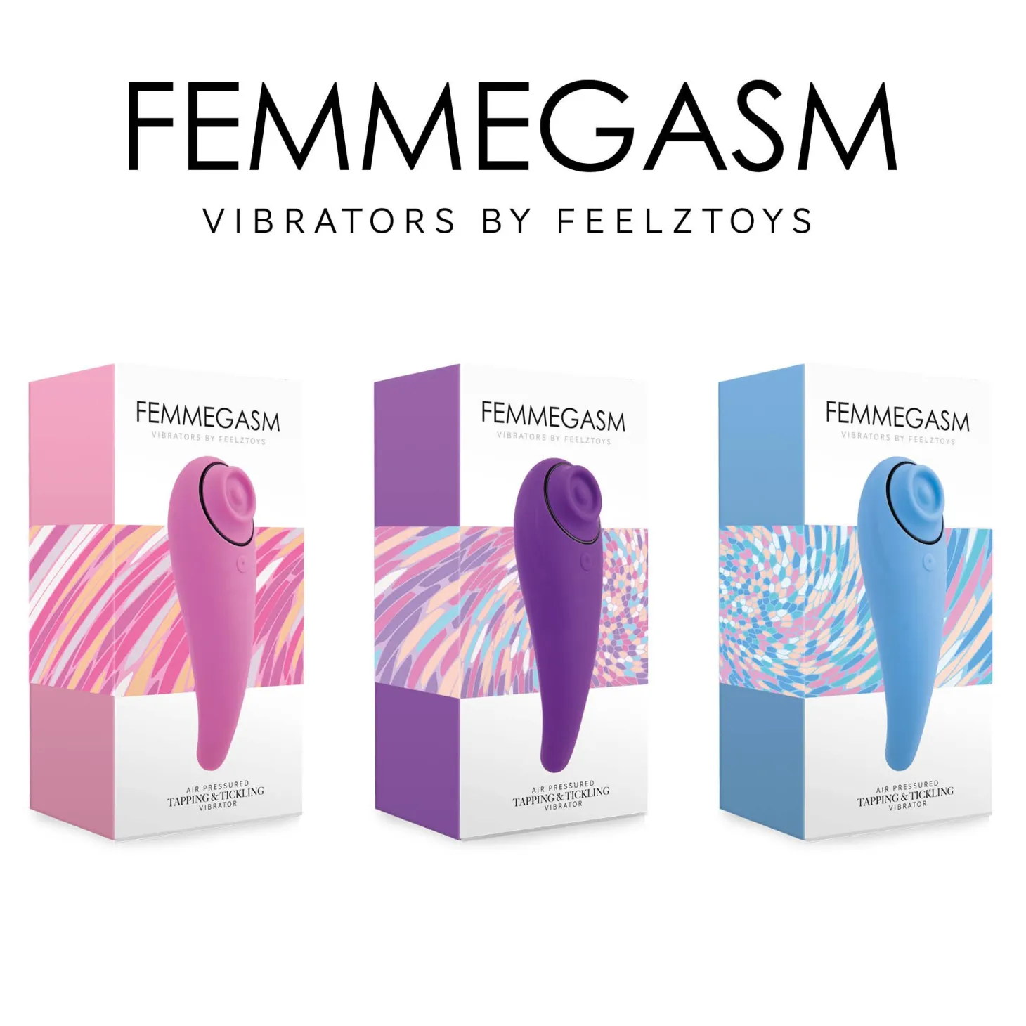FemmeGasm Tapp 2 - Stimulateur clitoridien - Bleu