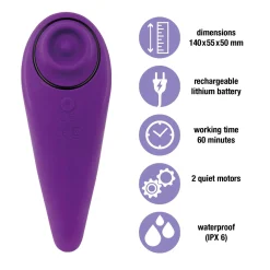 FemmeGasm Tapp 2 - Stimulateur clitoridien - Violet