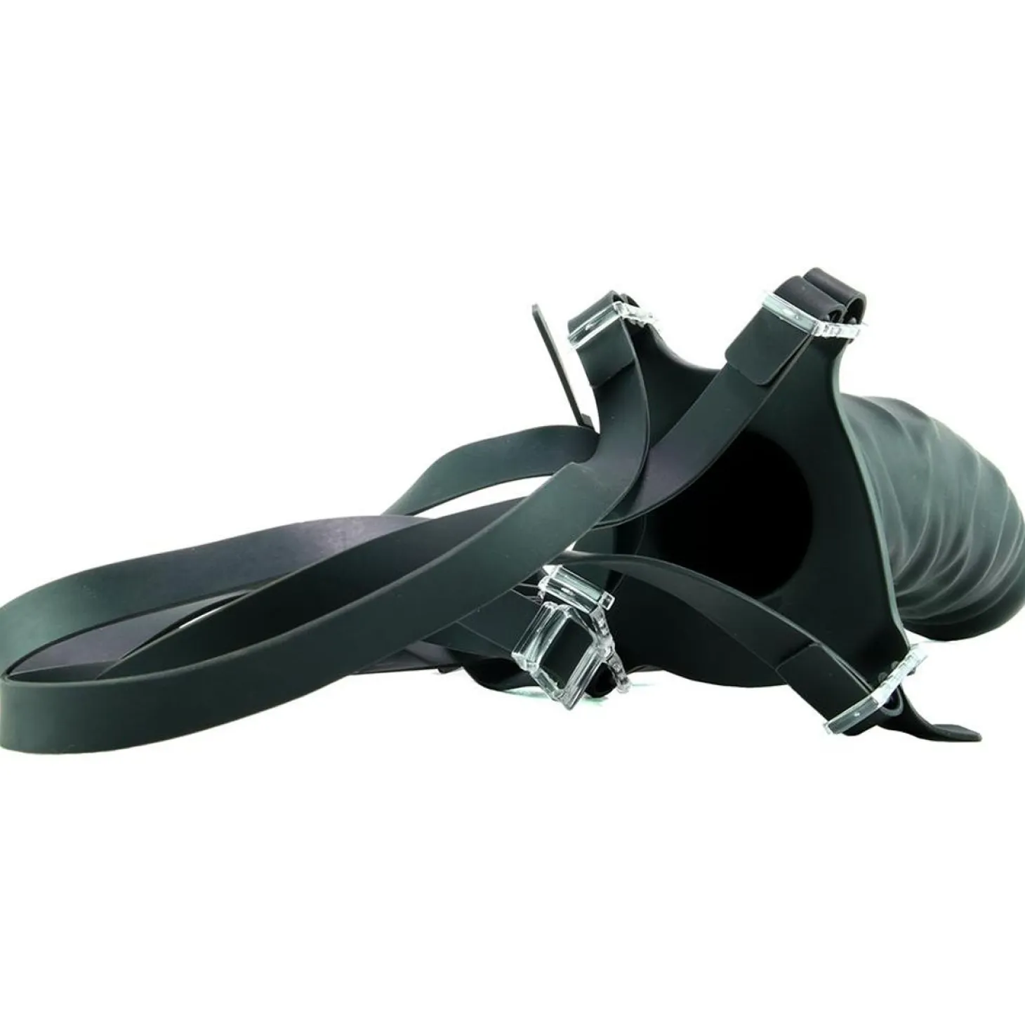 Fetish Fantasy Extreme Gode-ceinture évidé Extreme Silicone Hollow FF Noir