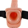 Fetish Fantasy Series Gode-ceinture creux 7'' Beige