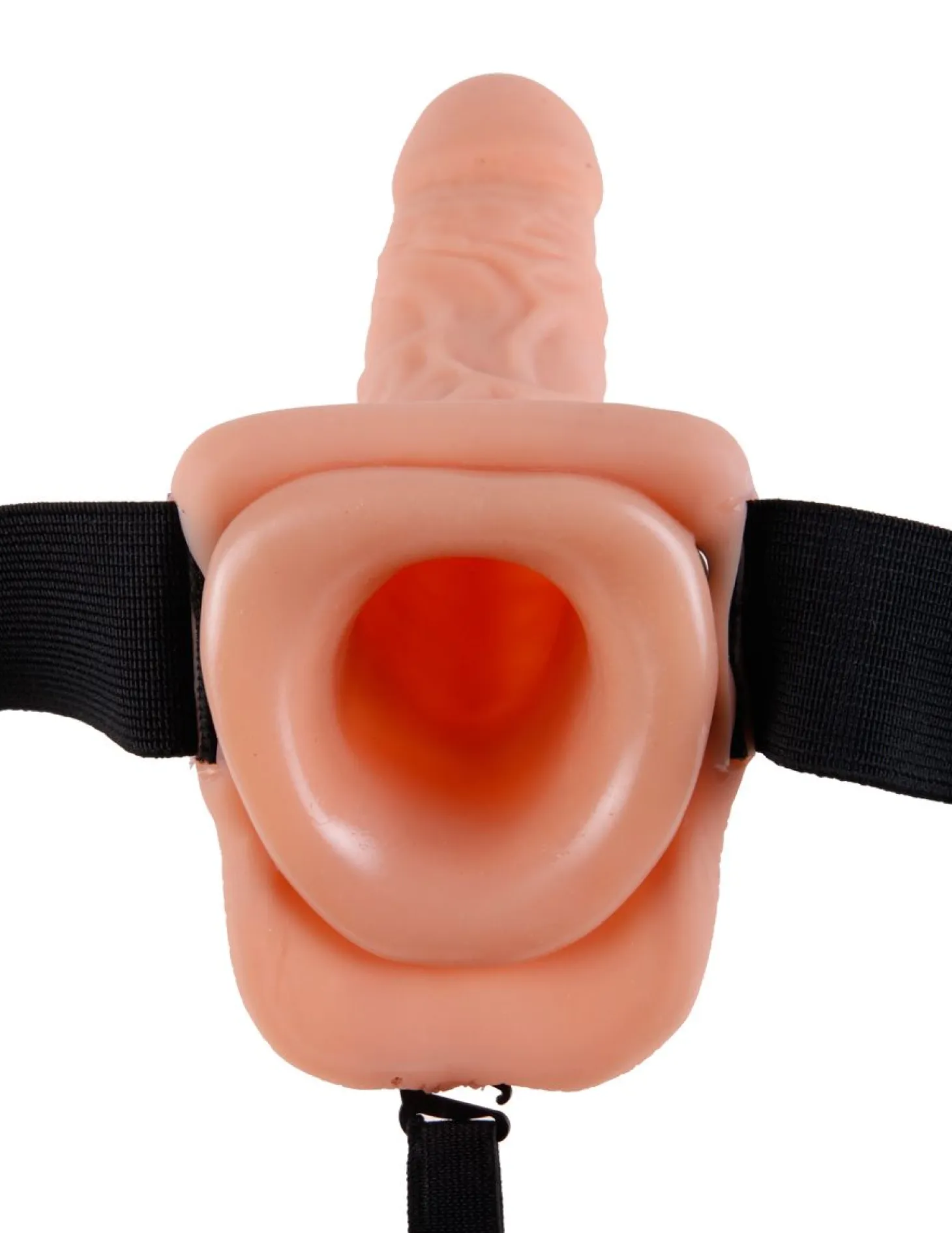Fetish Fantasy Series Gode-ceinture creux 7'' Beige