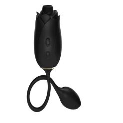 Fifty Shades of Grey - Blushing Rose Vibration et Succion Point G - Noir