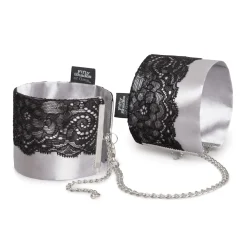 Fifty Shades Of Grey - Menottes en satin et dentelle