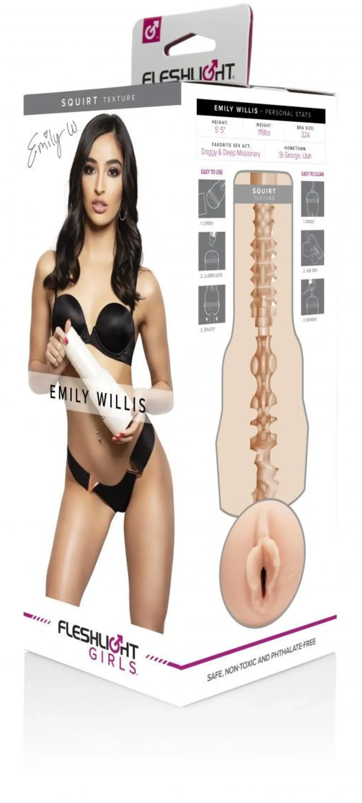 Fleshlight Girls - Emily Willis Squirt