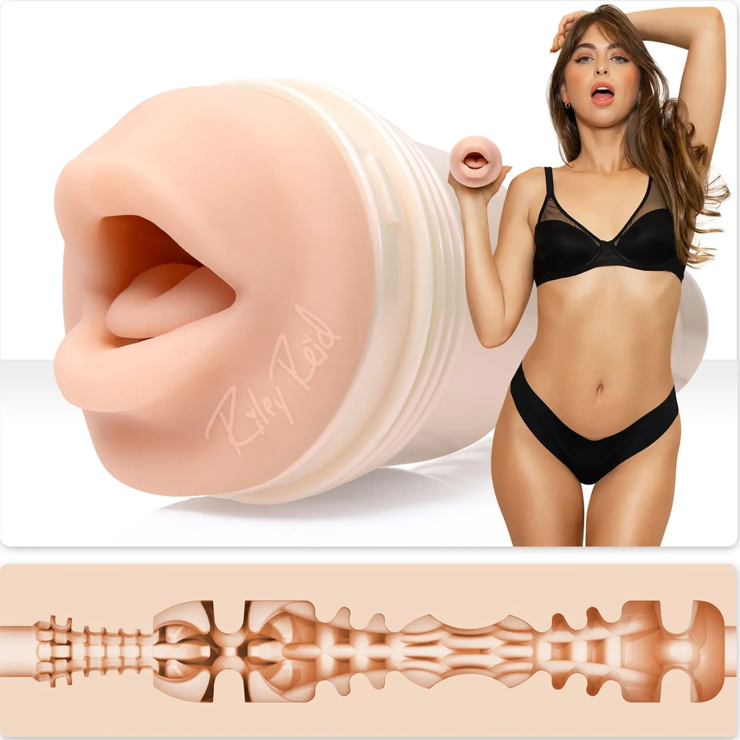 Fleshlight Girls - Riley Reid Insomnia Signature - Bouche