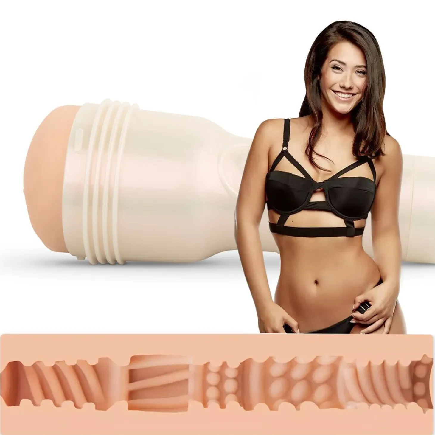 Fleshlight Masturbateur Eva Lovia Beige