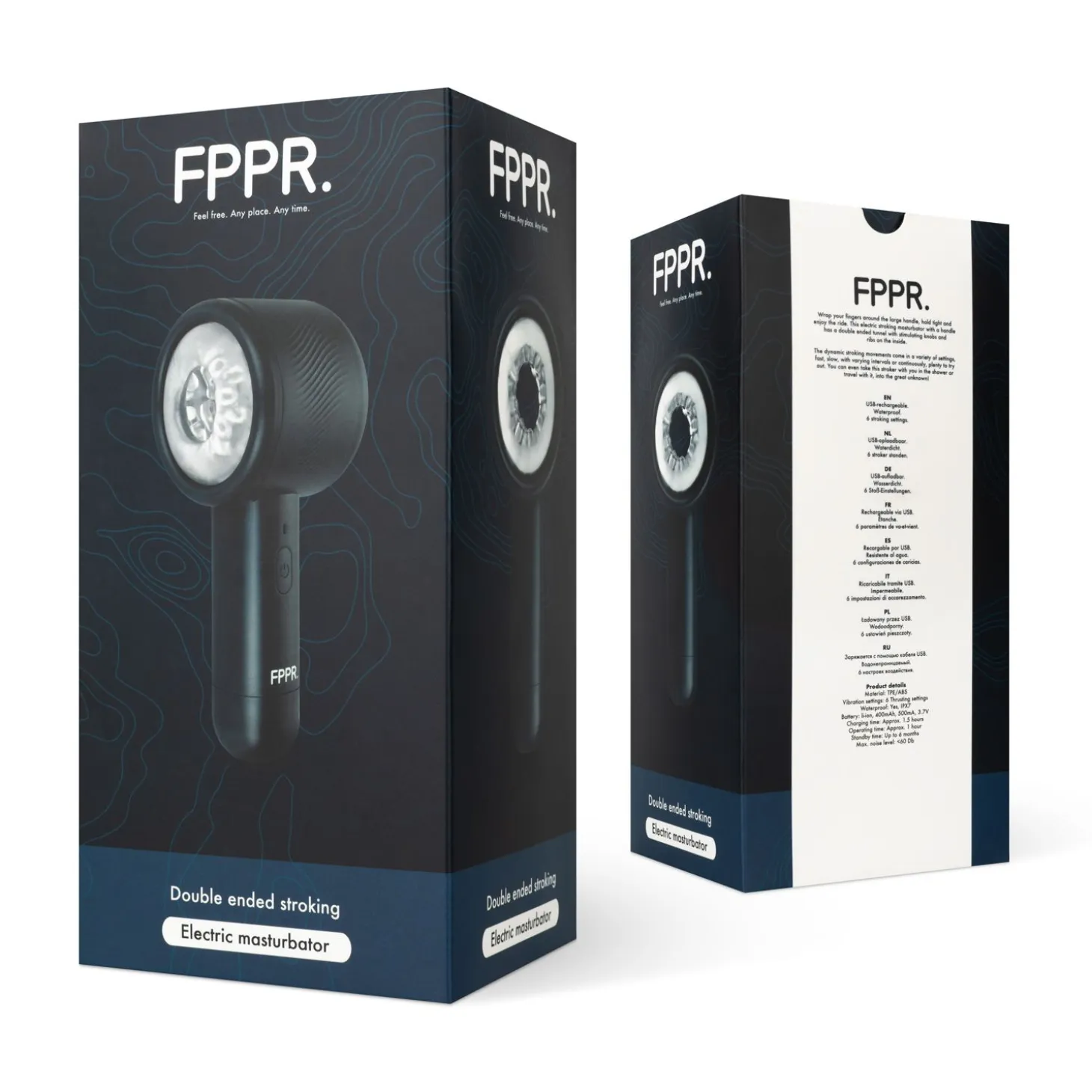 FPPR - Masturbateur automatique effet fellation - Noir