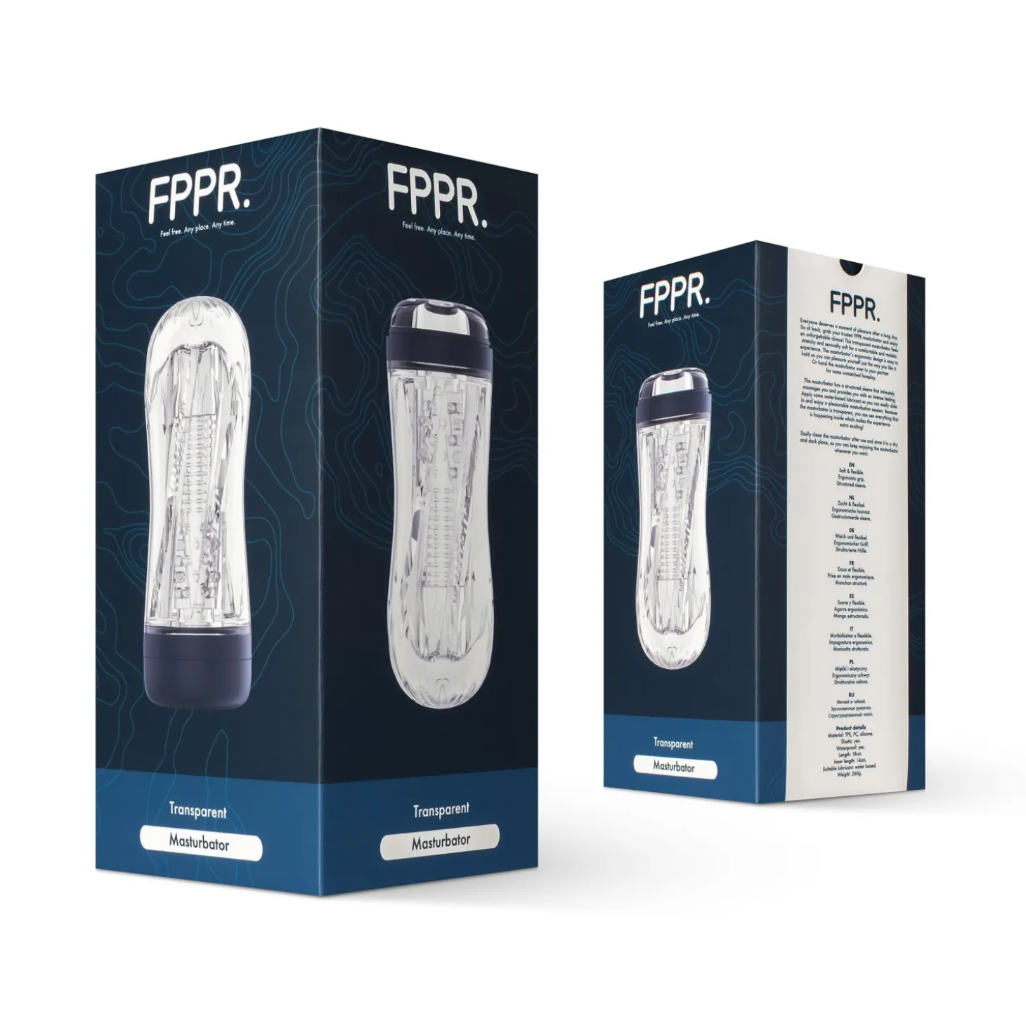 FPPR. Masturbateur Transparent