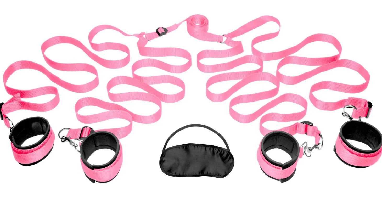 FRISKY - Kit de Retenue de Chambre Menottes - Roses