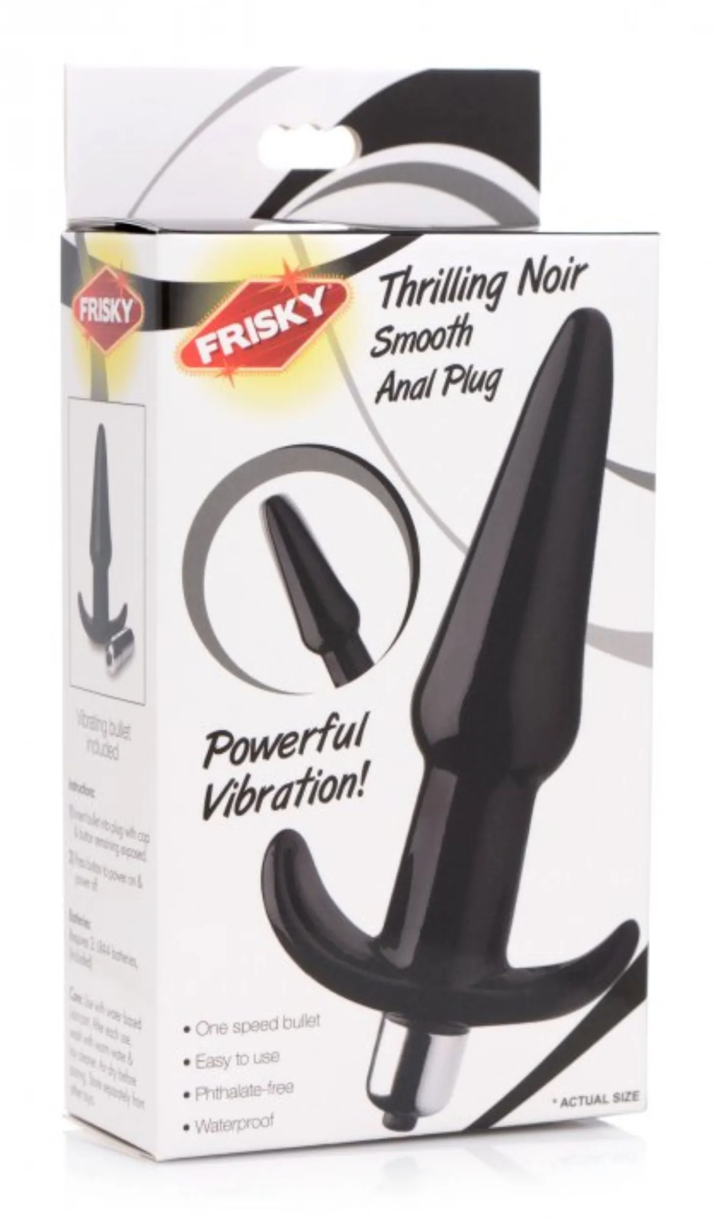 Frisky - Plug anal vibrant lisse