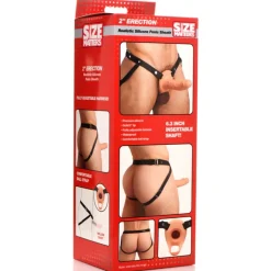 Gaine réaliste en silicone pour pénis
