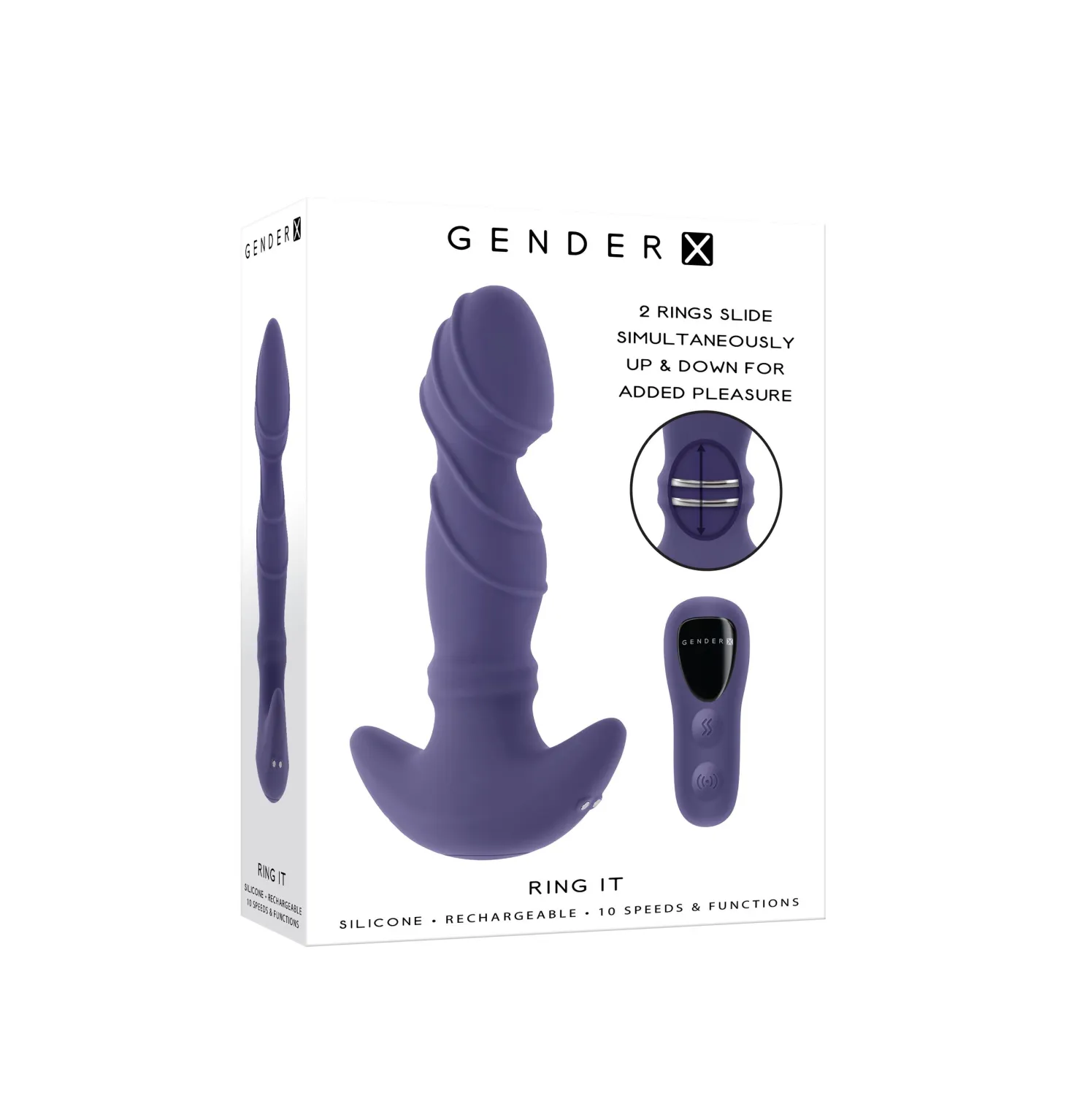 Gender X - Ring It Vibromasseur Prostatique - 16,5 cm